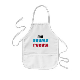 Tablier Enfant My Abuela Rocks T-shirts et cadeaux