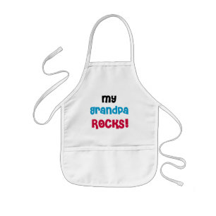 Tablier Enfant My Grand-pa Rocks Tshirts et cadeaux