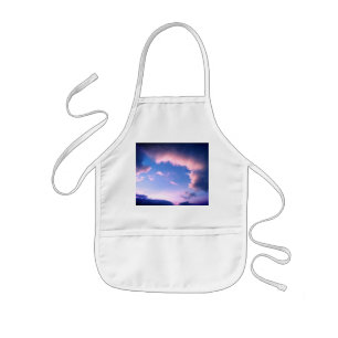 Tablier Enfant Nuages roses