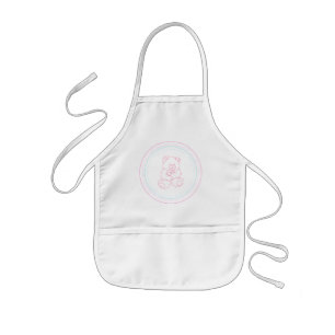 Tablier Enfant Ours de nounours Girly