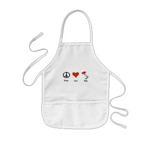 Tablier Enfant Paix, amour, Italie