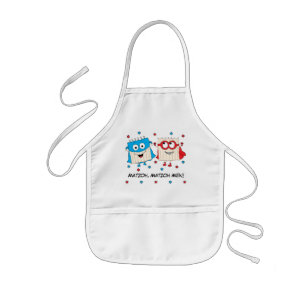 Tablier Enfant Passover Apron Enfants "Matzoh, Matzoh Hommes!"