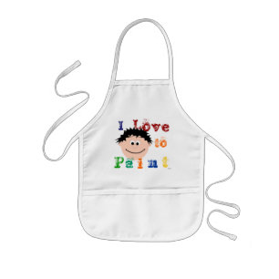 Tablier Enfant Peinture faciale pour les coiffeurs noirs