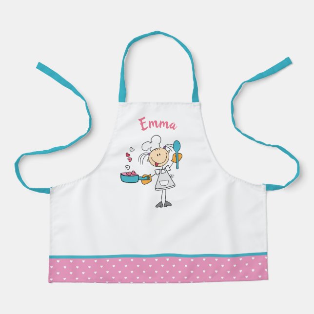 Tablier enfant personnalisé (Recto)