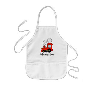 Tablier enfant personnalisé train de choo choo