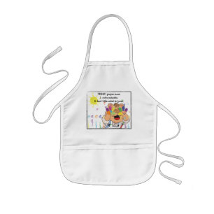 Tablier Enfant Personnaliser Apron pour "Best Little Artist"