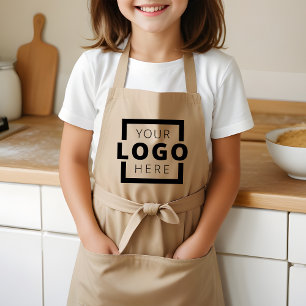 Tablier Enfant Personnel employé du logo de l'entreprise personn