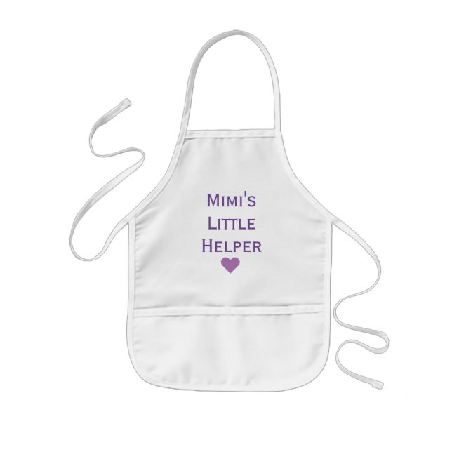 Tablier Enfant Petit Appartement pour petits enfants de Mimi (Devant)