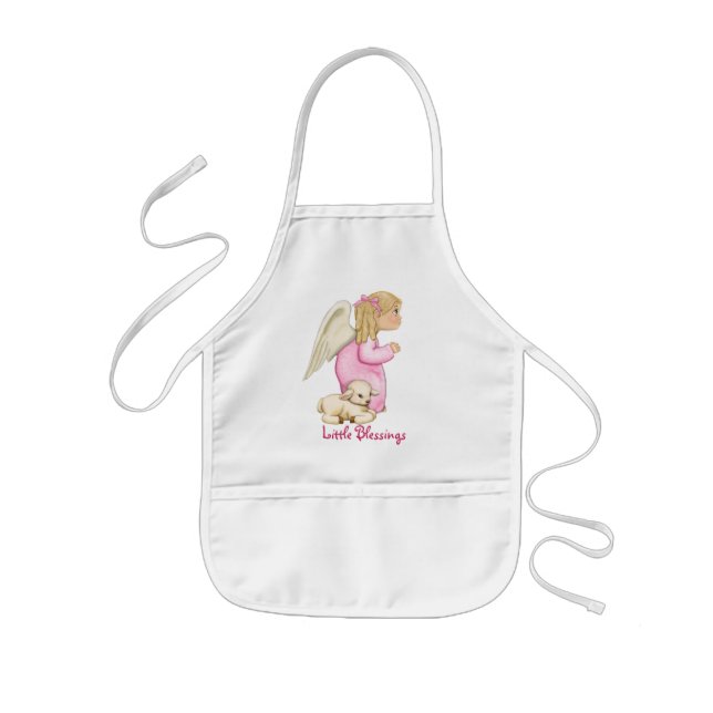 Tablier Enfant Petites bénédictions Angel Girl (Devant)