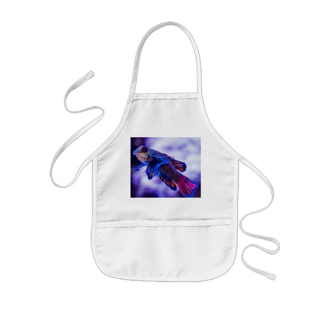 Tablier Enfant Poisson Mandarin Goby (Devant)