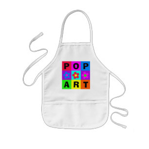 Tablier Enfant “Pop Art” Art Apron for Children