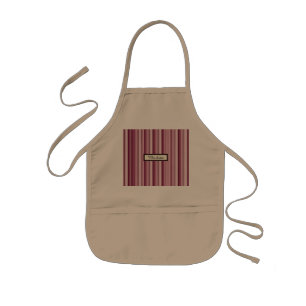 Tablier Enfant Porte-bébé rose-mauve personnalisé