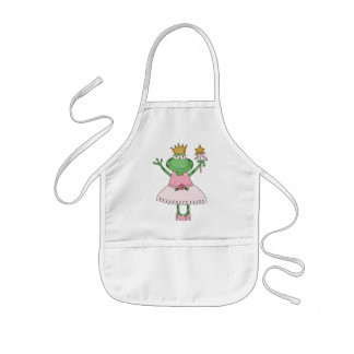 Tablier Enfant Princesse Apron de grenouille