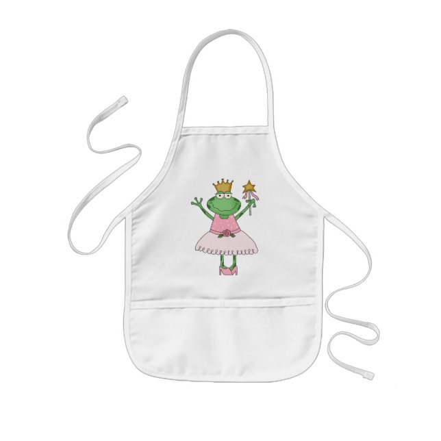Tablier Enfant Princesse Apron de grenouille (Devant)
