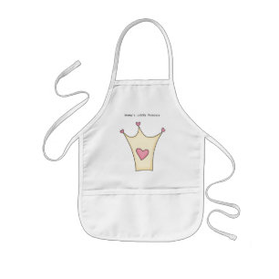 Tablier Enfant Princesse rose mignonne Apron