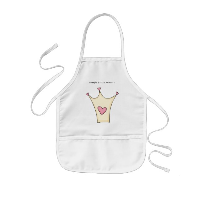 Tablier Enfant Princesse rose mignonne Apron (Devant)