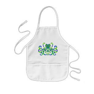 Tablier Enfant Rainbow Heart and Lily