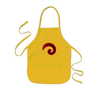 Tablier Enfant Remous pourpre