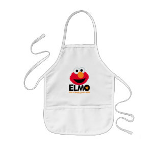 Tablier Enfant Rue Sésame Elmo Beaucoup de rires depuis 1984