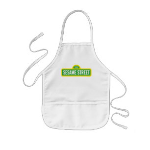 Tablier Enfant Rue Sésame Logo couleur complète
