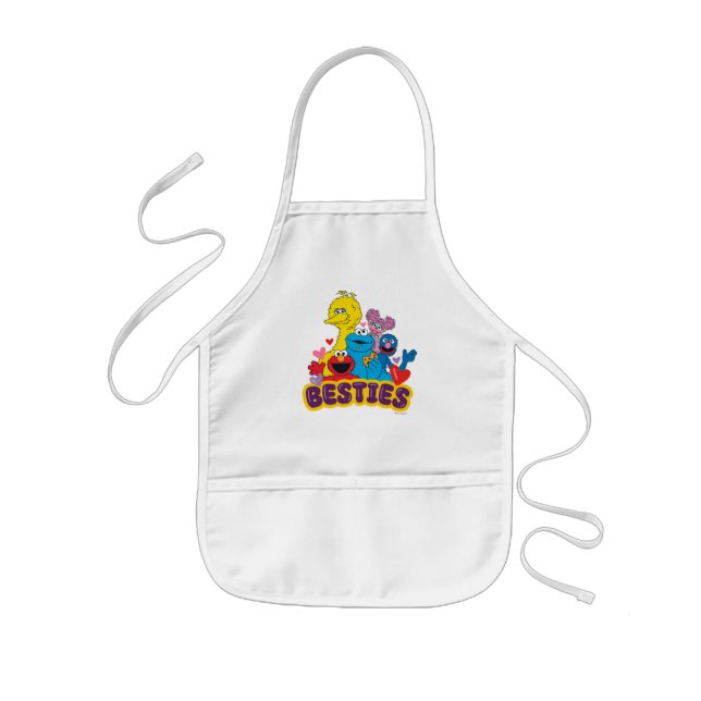 Tablier Enfant Sesame Street Valentine Besoins (Devant)