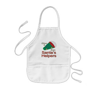 Tablier Enfant Shout Out pour Père Noël Helpers