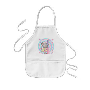 Tablier Enfant Souris 4e anniversaire T-shirts et cadeaux
