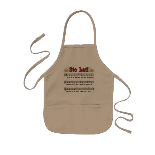 Tablier Enfant Sto Lat ! Chanson Avec Beer Mugs