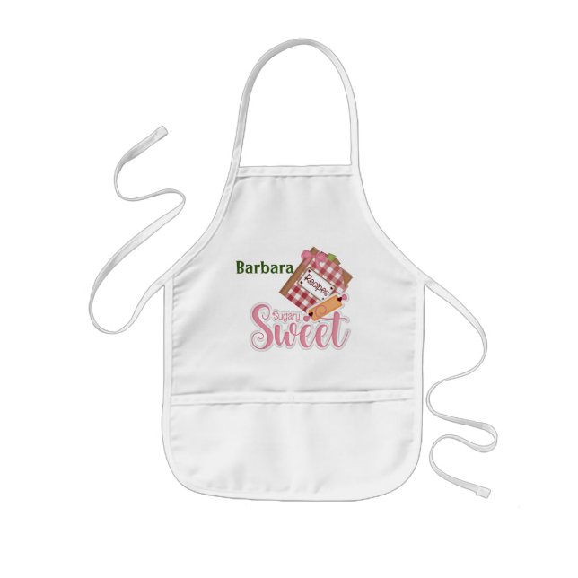 Tablier Enfant Sucre sucré personnalisé (Devant)