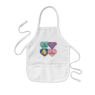 Tablier Enfant Supergirl Out of This World Retro Graphic