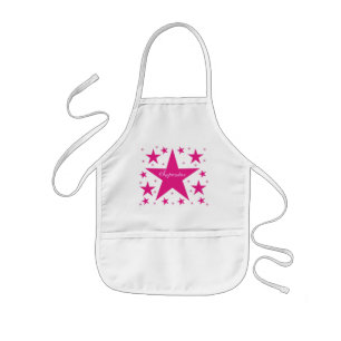 Tablier Enfant Superstar Apron, rose