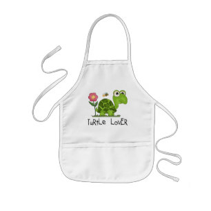 Tablier Enfant T-shirts et cadeaux d'amant de tortue
