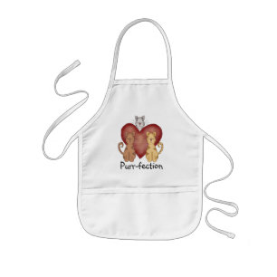 Tablier Enfant T-shirts et cadeaux de Ronronnement-fection de