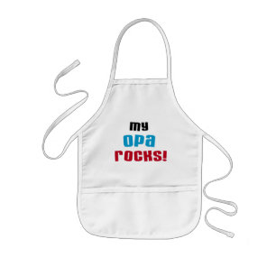 Tablier Enfant T-shirts et cadeaux My Opa Rocks