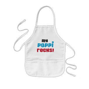 Tablier Enfant T-shirts et cadeaux My Poppi Rocks