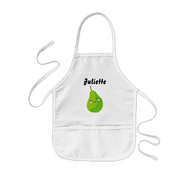 Tablier Enfant Tablier de cuisine pour enfants avec dessin animé  (Devant)