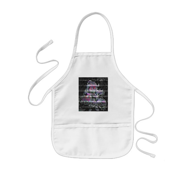 Tablier Enfant Techno Bouquet (Devant)
