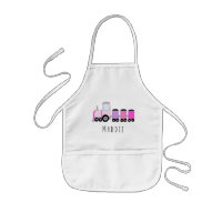 Train de locomotives roses Doodle Pink