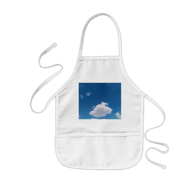 Tablier Enfant Un seul nuage (Devant)