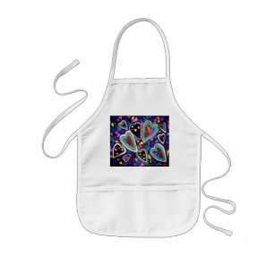 Tablier Enfant Une collection de coeurs