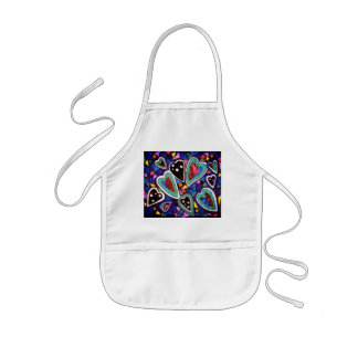 Tablier Enfant Une collection de coeurs