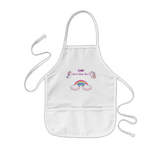 Tablier Enfant Unicorn Apron pour enfant personnalisable