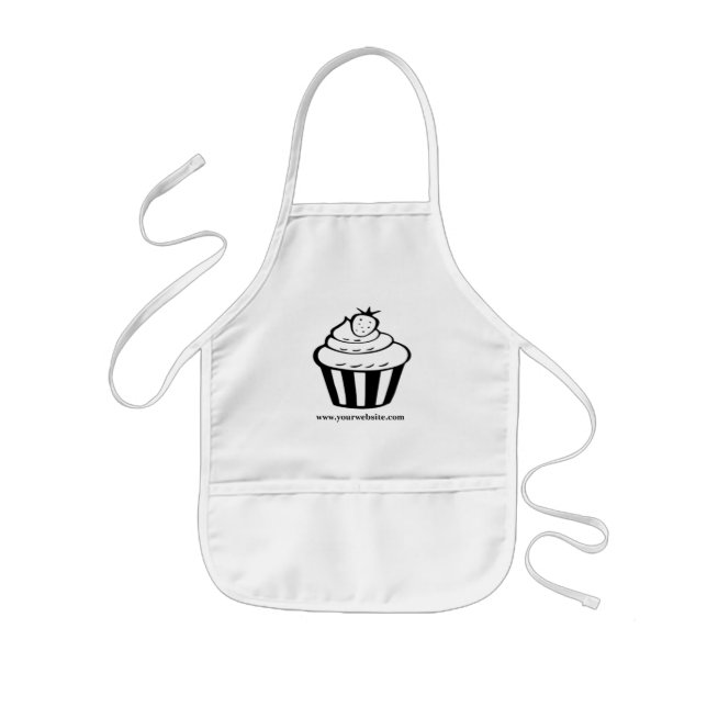 Tablier Enfant Uniforme sur tablier personnalisé avec logo ou ima (Devant)