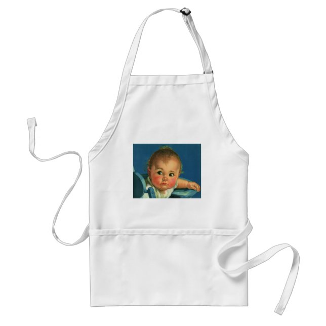 Tablier Enfant Vintage, Bébé Garçon ou Fille Mignon dans u (Devant)