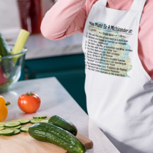 Tablier Enfant Vous Pourriez Être Un Michigander Si :