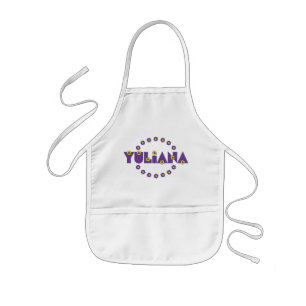 Tablier Enfant Yuliana dans le pourpre de Flores