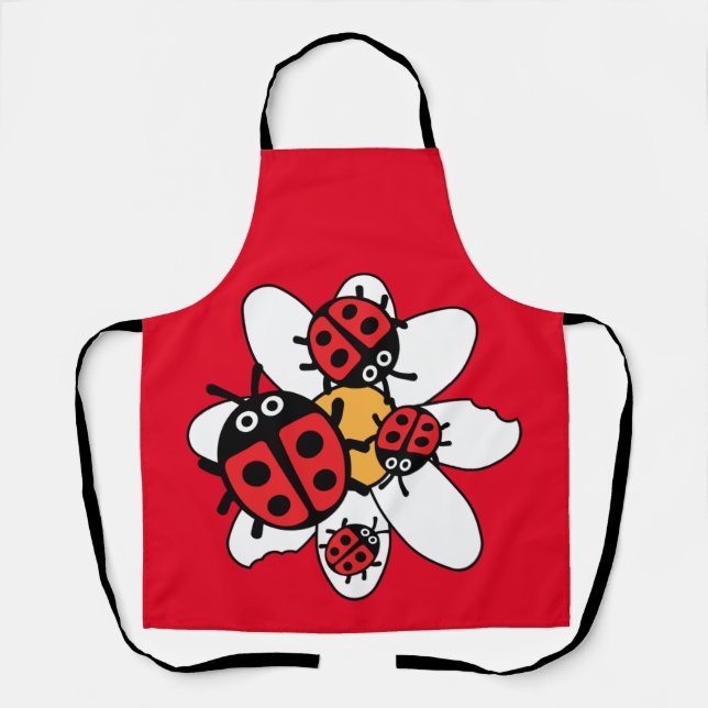 Tablier Enfants coccinelle (Recto)