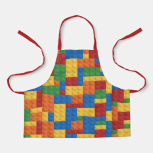 Tablier Enfants Construction Blocs de construction Toy Mot