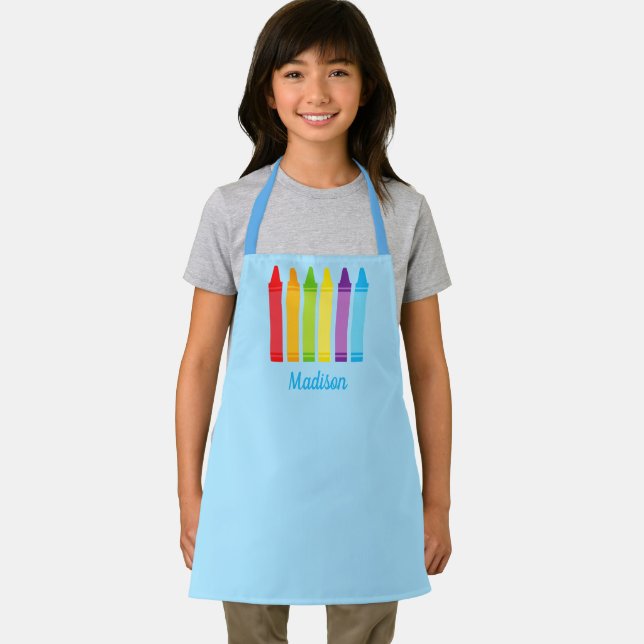 Tablier Enfants de l'école élémentaire Crayon sur mesure (Insitu)