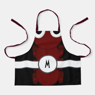Tablier Enfants Monogramme Red Ant Apron